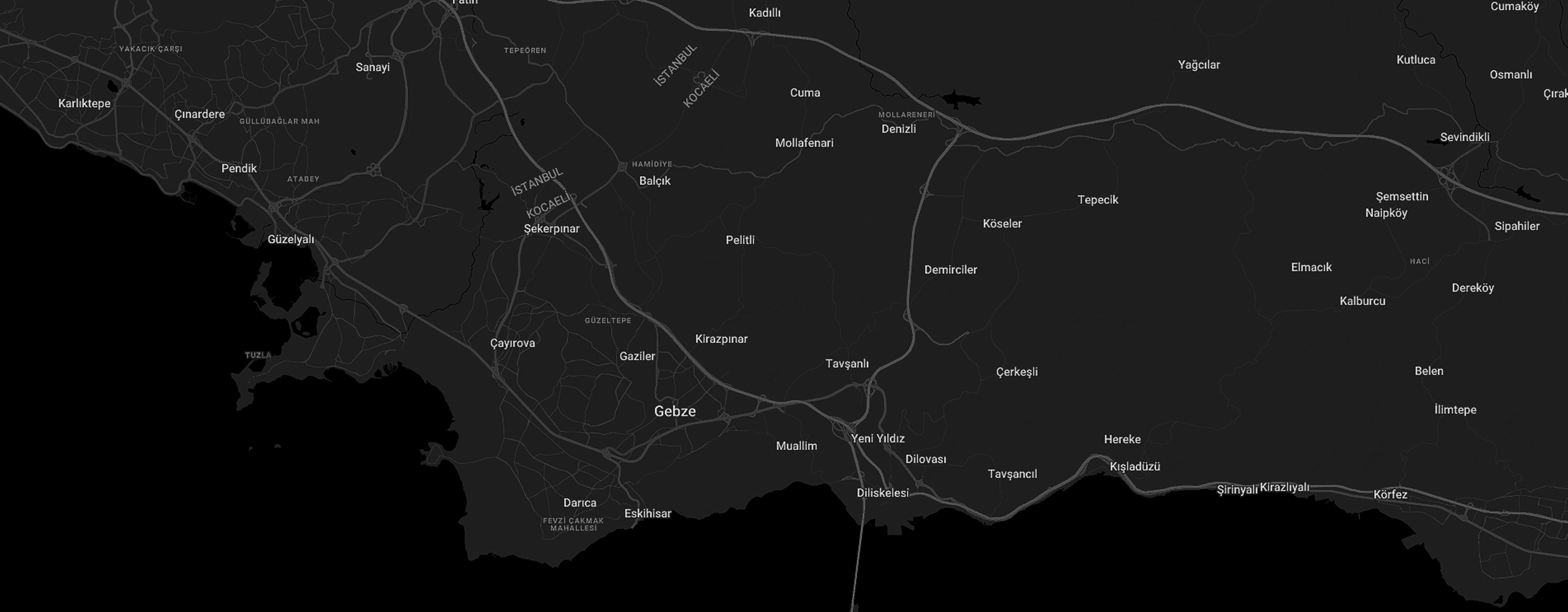 Bölgemizin Haritası